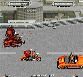 In game image of Mad Motor on the Arcade.