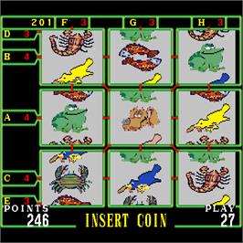 In game image of Mad Zoo on the Arcade.