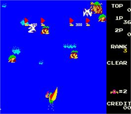 In game image of Mermaid on the Arcade.