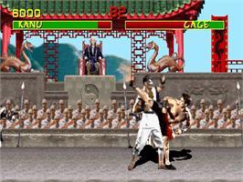 In game image of Mortal Kombat on the Arcade.