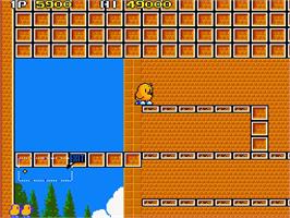 In game image of NewZealand Story, The on the Arcade.