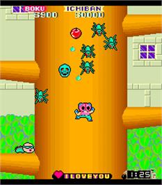 In game image of Noboranka on the Arcade.