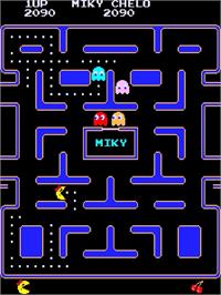 In game image of Pacman Club / Club Lambada on the Arcade.