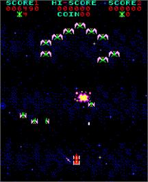 In game image of Phoenix on the Arcade.