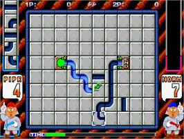 In game image of Pipe Dream on the Arcade.