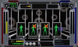 In game image of Police Trainer on the Arcade.
