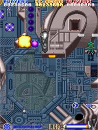 In game image of Power Flipper Pinball Shooting on the Arcade.