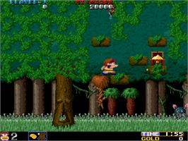 In game image of Pyros on the Arcade.