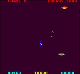 In game image of Quasar on the Arcade.