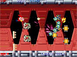 In game image of Rabbit Punch on the Arcade.