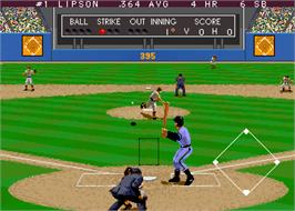 In game image of Relief Pitcher on the Arcade.