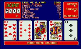 In game image of Royal Card v2.0 Professional on the Arcade.