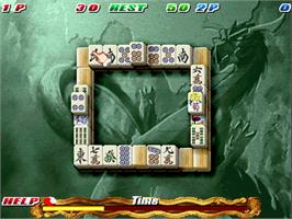 In game image of Shanghai Shoryu Sairin on the Arcade.