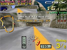 In game image of Side by Side 2 Evoluzione RR on the Arcade.