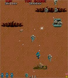 In game image of Space Invasion on the Arcade.