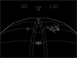 In game image of Star Hawk on the Arcade.