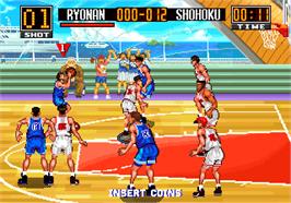 In game image of Super Slams on the Arcade.