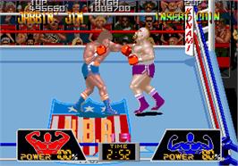 In game image of The Final Round on the Arcade.