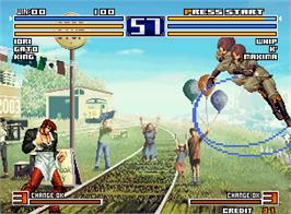 In game image of The King of Fighters 2004 Plus / Hero on the Arcade.