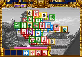 In game image of Toride II on the Arcade.