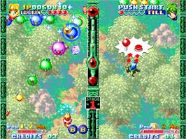 In game image of Twinkle Star Sprites on the Arcade.