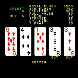 In game image of Witch Game on the Arcade.