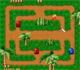 In game image of XESS - The New Revolution on the Arcade.