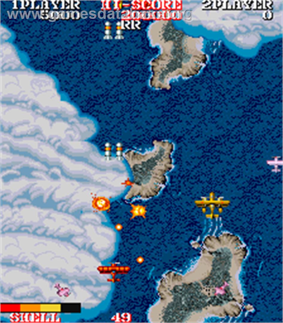 1943 Kai: Midway Kaisen - Arcade - Artwork - In Game