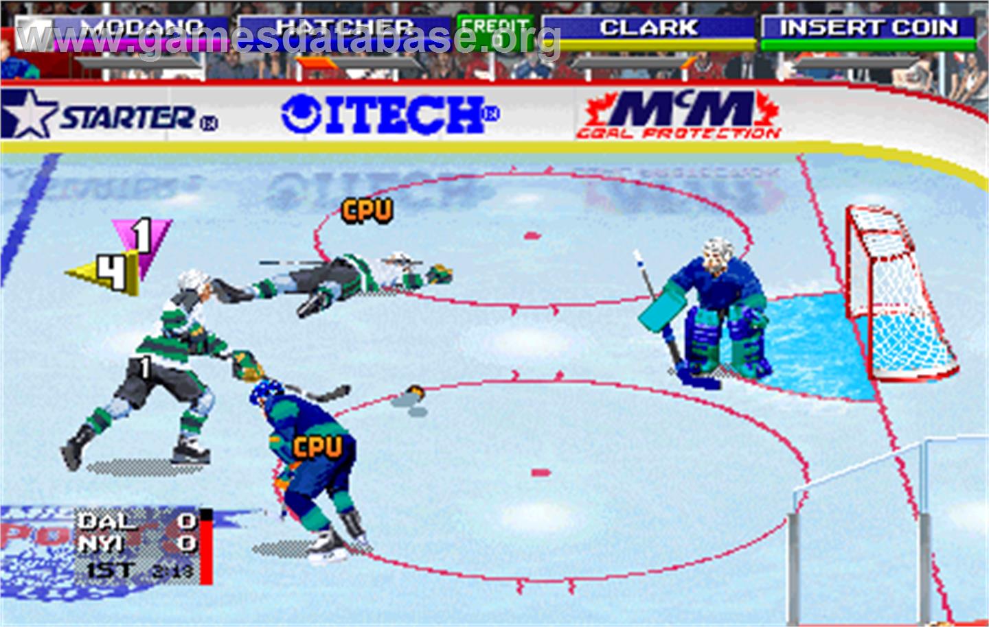 2 On 2 Open Ice Challenge - Arcade - Artwork - In Game