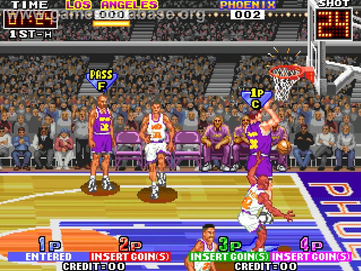 3 On 3 Dunk Madness - Arcade - Artwork - In Game