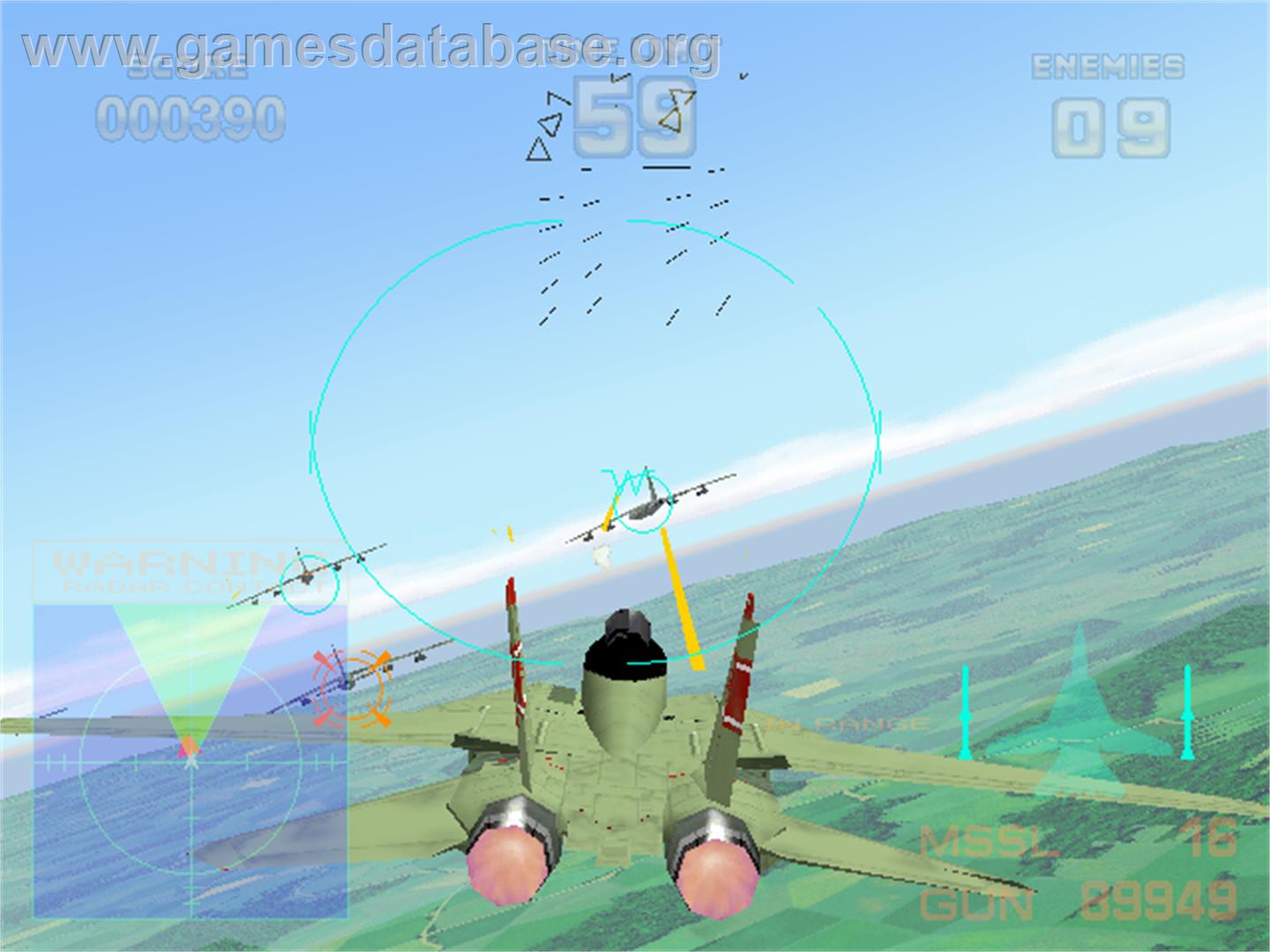Air Combat 22 - Arcade - Artwork - In Game