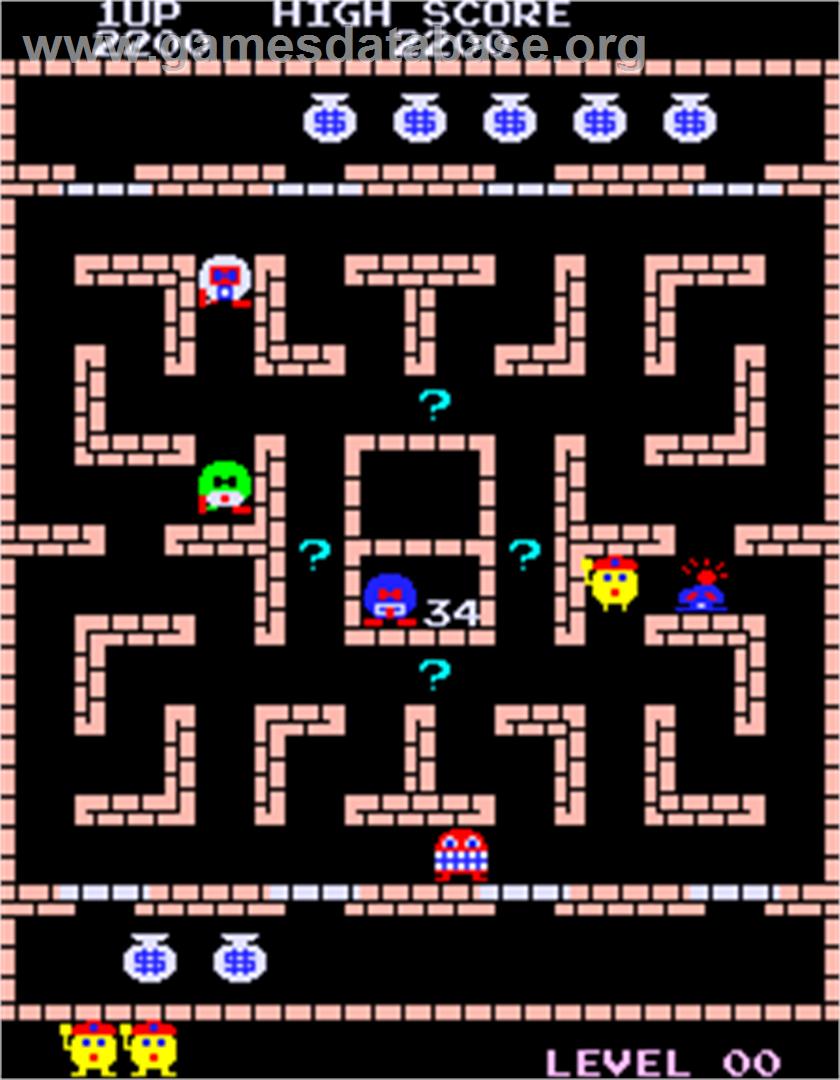 Ali Baba and 40 Thieves - Arcade - Artwork - In Game