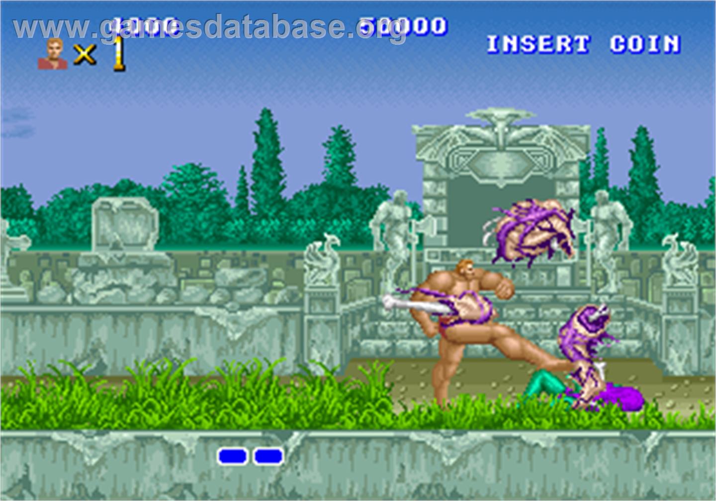 Altered Beast - Arcade - Artwork - In Game