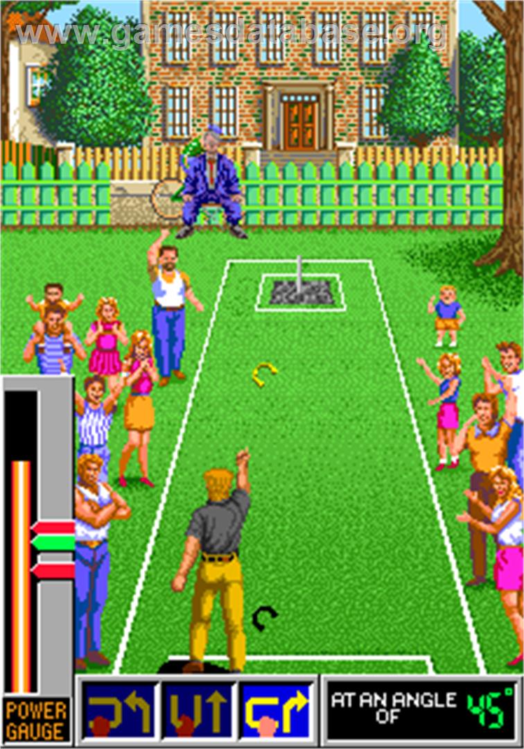 American Horseshoes - Arcade - Artwork - In Game