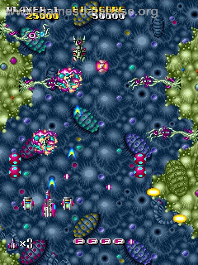 Armed F - Arcade - Artwork - In Game