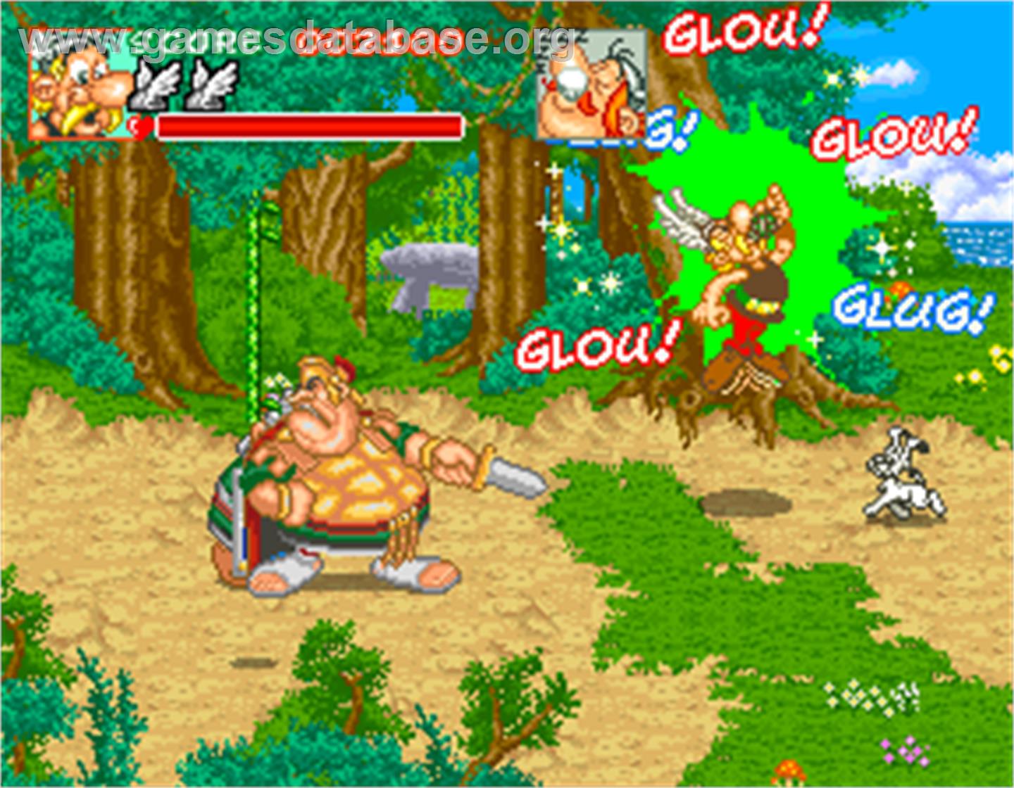 Asterix - Arcade - Artwork - In Game