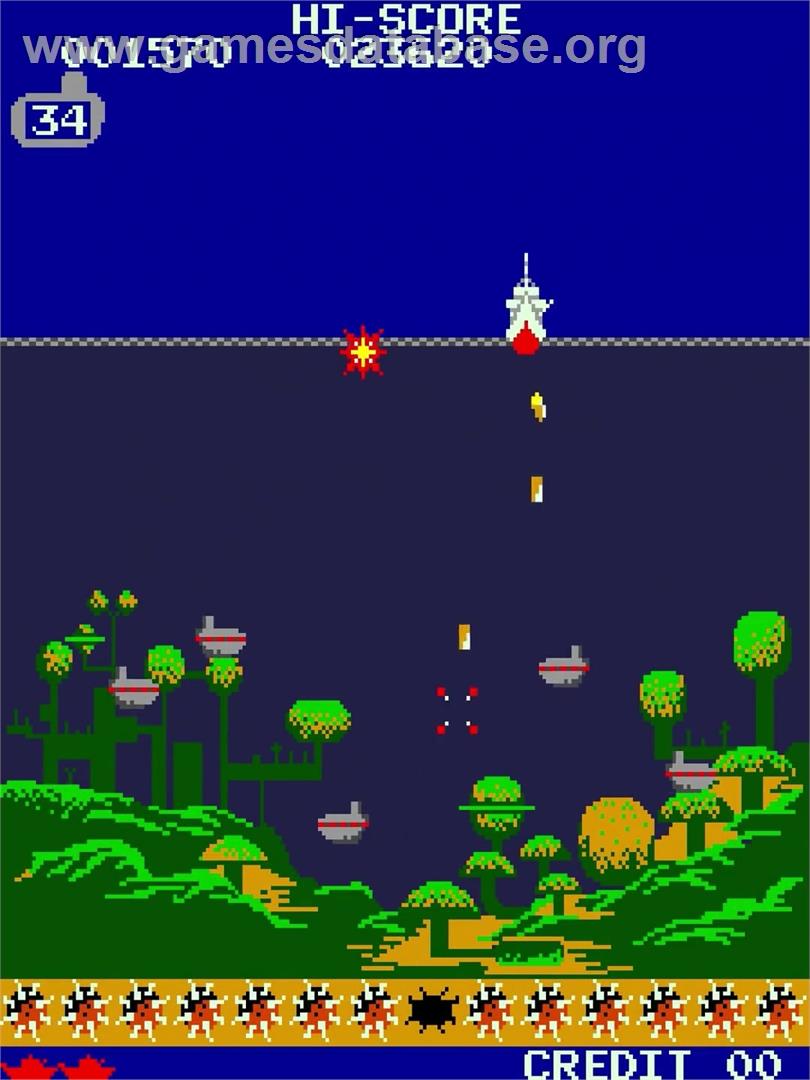 Battle Cruiser M-12 - Arcade - Artwork - In Game