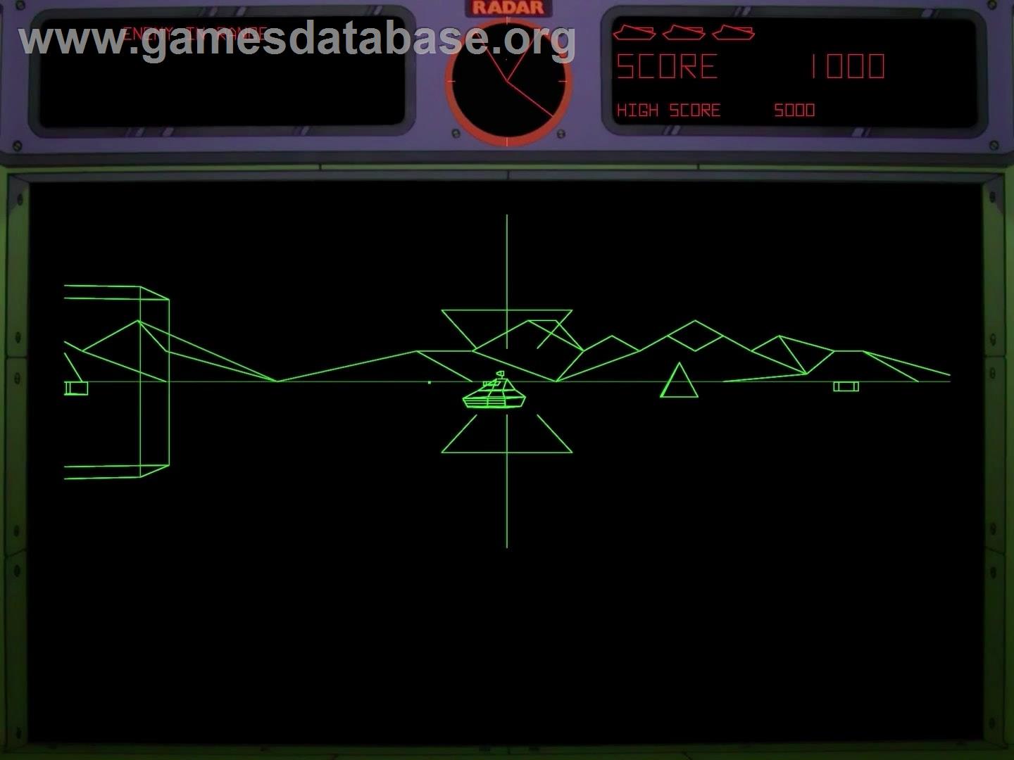 Battlezone - Arcade - Artwork - In Game