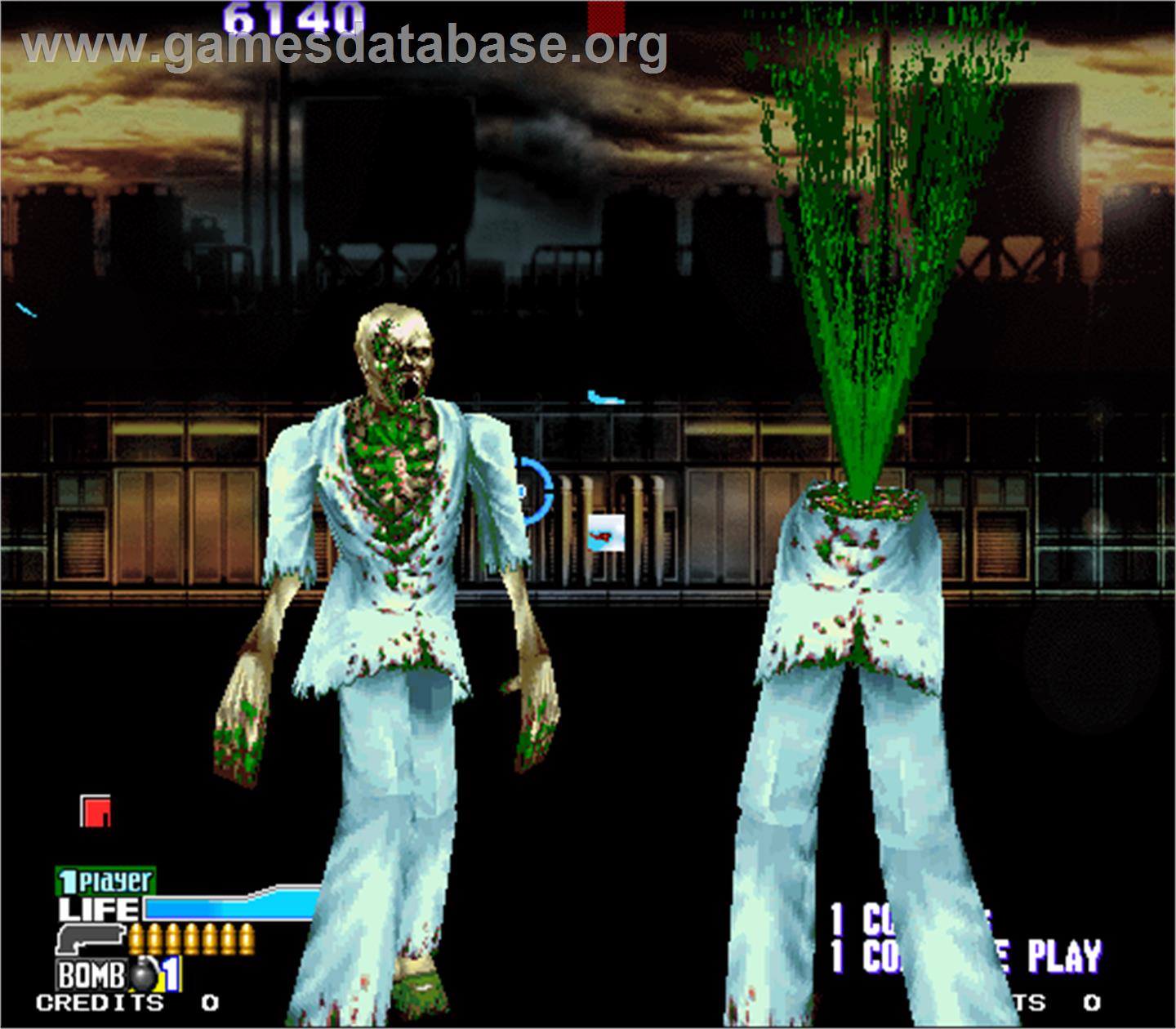 Beast Busters 2nd Nightmare - Arcade - Artwork - In Game