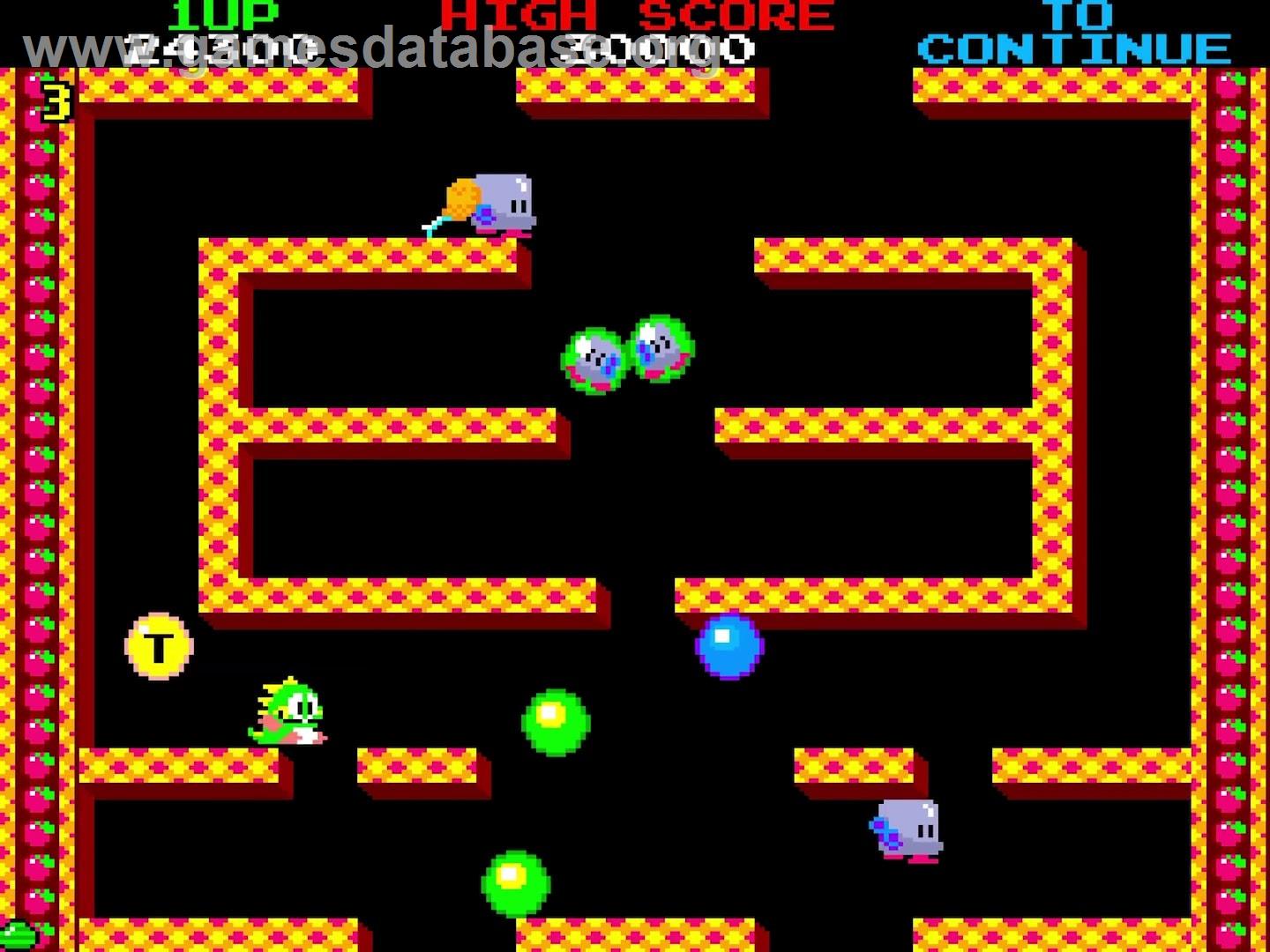Bubble Bobble: Lost Cave V1.0 - Arcade - Artwork - In Game
