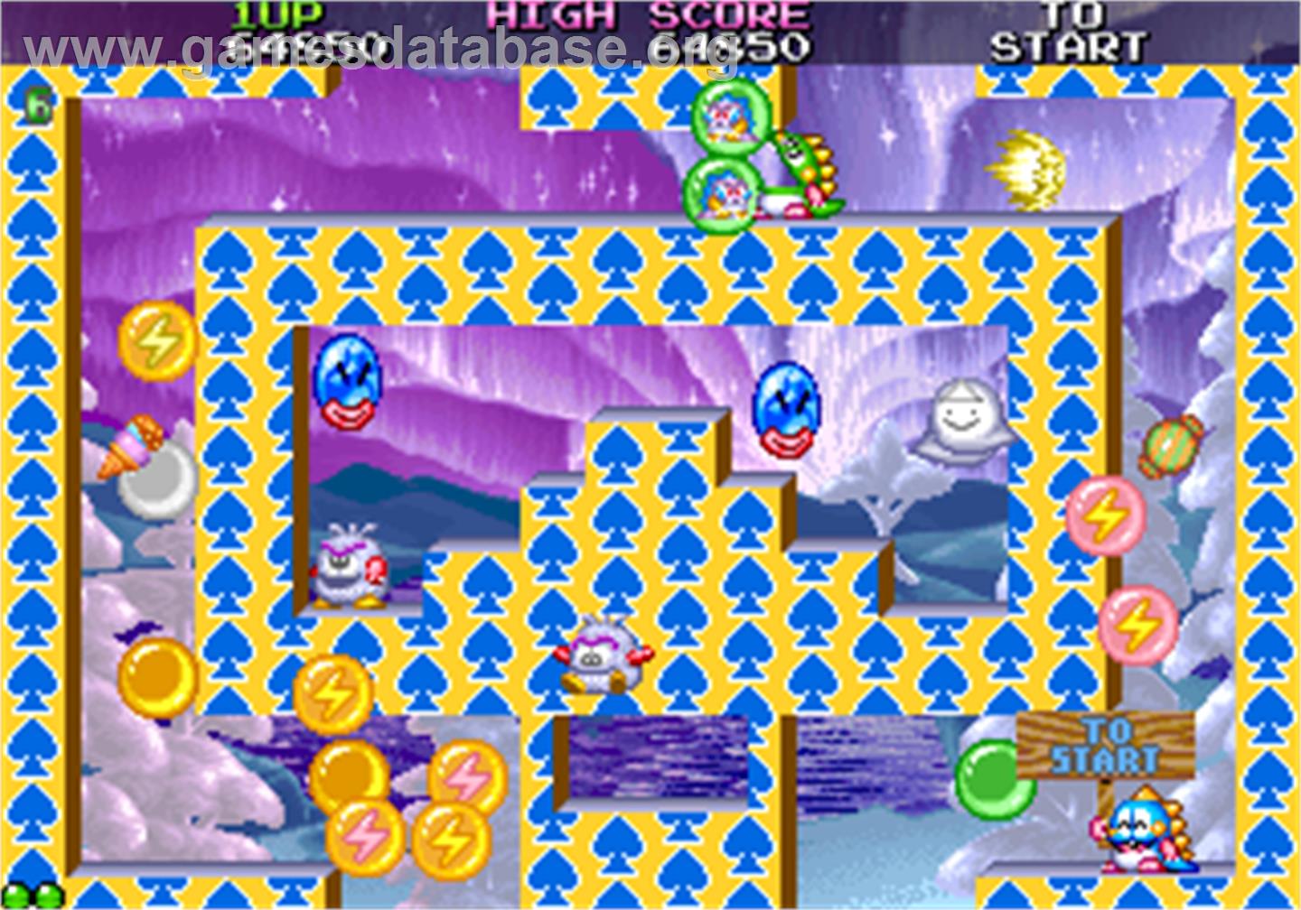 Bubble Bobble II - Arcade - Artwork - In Game