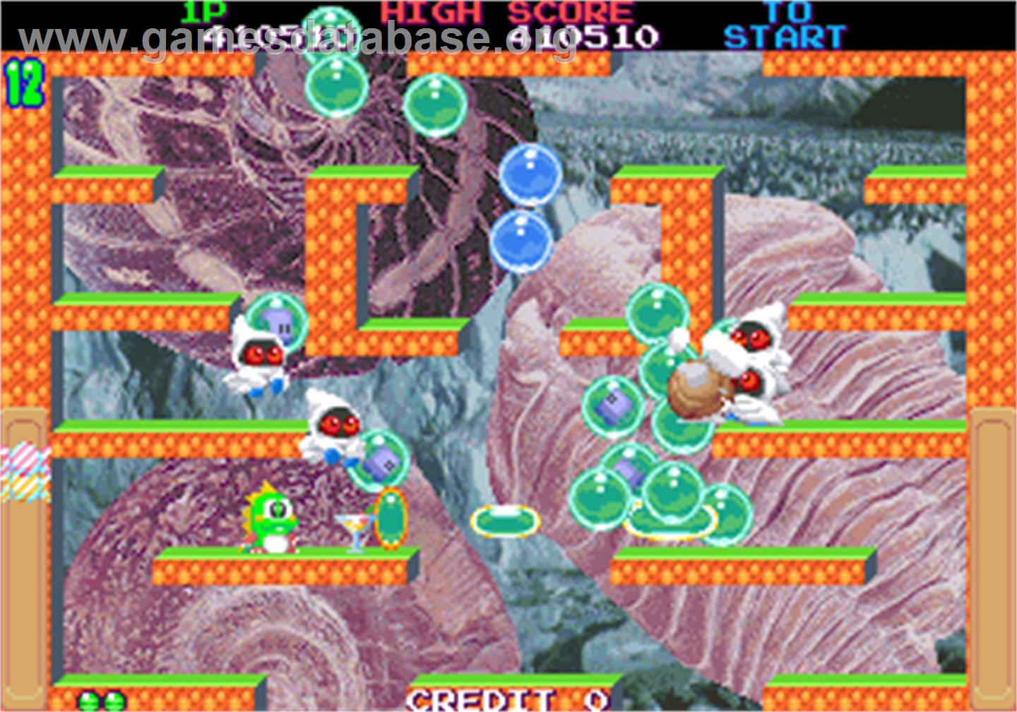 Bubble Memories: The Story Of Bubble Bobble III - Arcade - Artwork - In Game