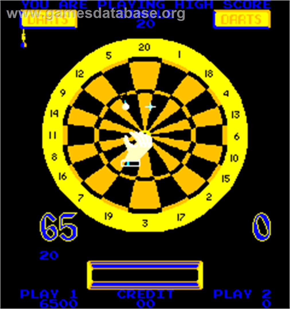 Bulls Eye Darts - Arcade - Artwork - In Game