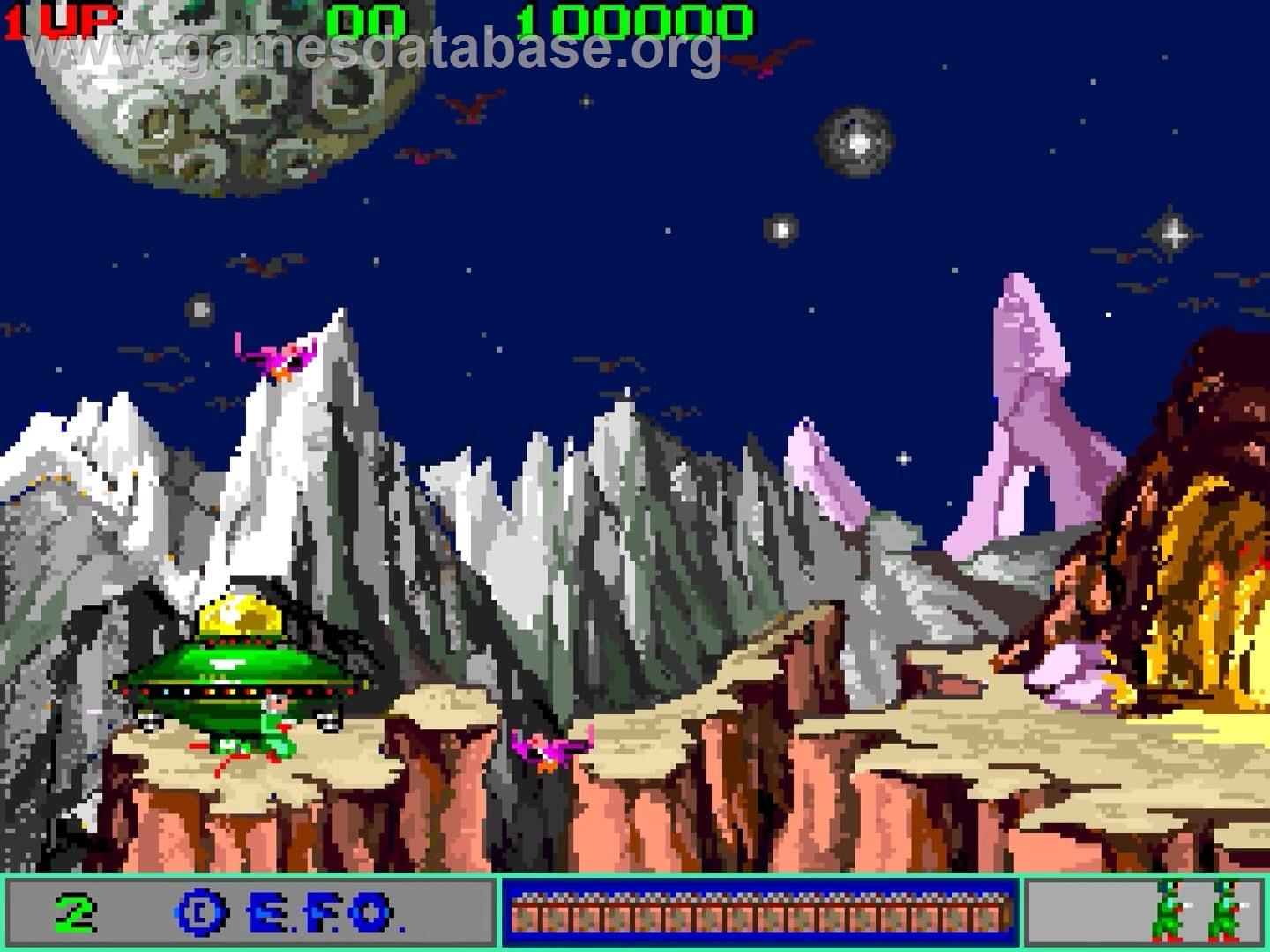 Burning Cavern, The - Arcade - Artwork - In Game