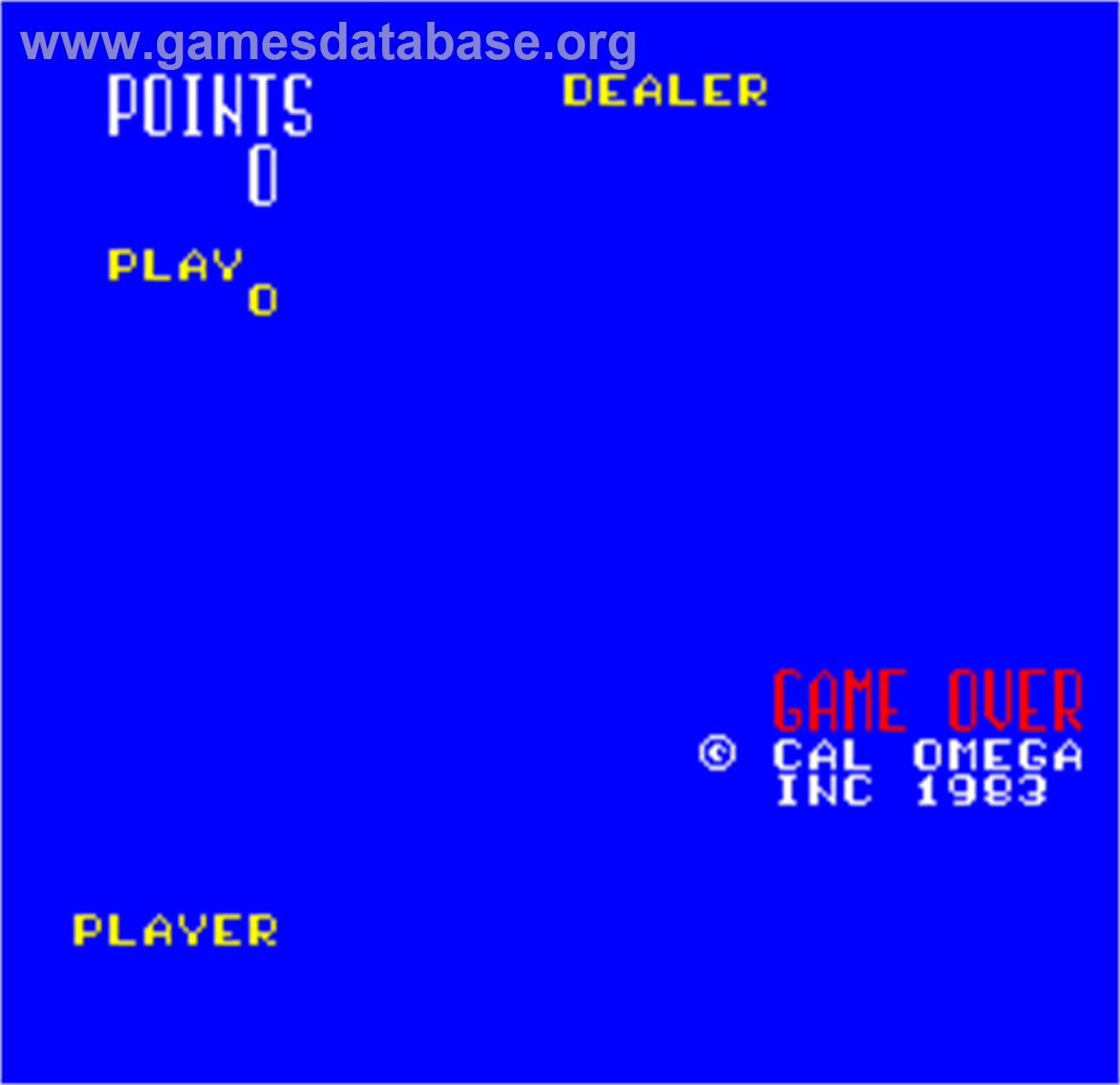 Cal Omega - Game 20.4 - Arcade - Artwork - In Game
