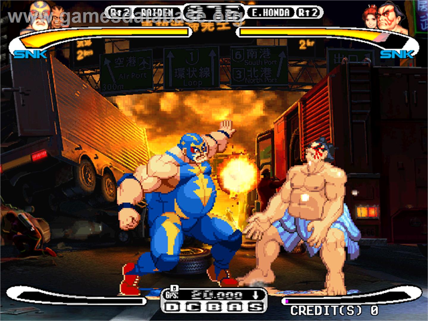 Capcom Vs. SNK Millennium Fight 2000 - Arcade - Artwork - In Game