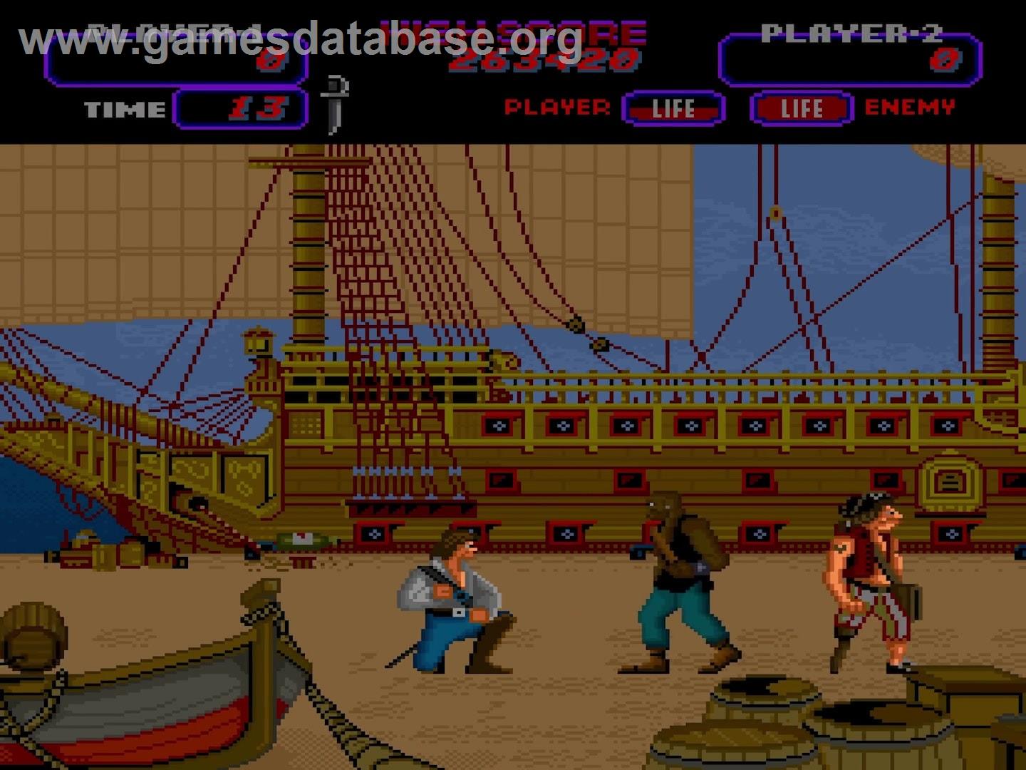 Captain X - Arcade - Artwork - In Game