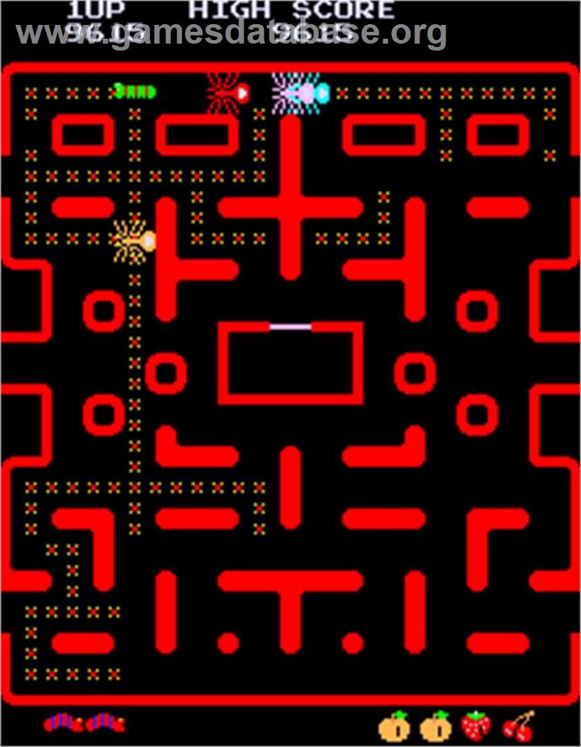 Caterpillar Pacman Hack - Arcade - Artwork - In Game