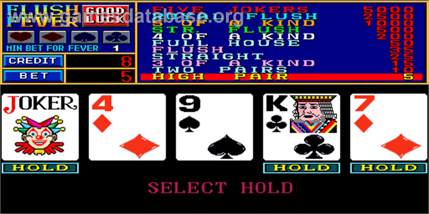 Champion Poker - Arcade - Artwork - In Game