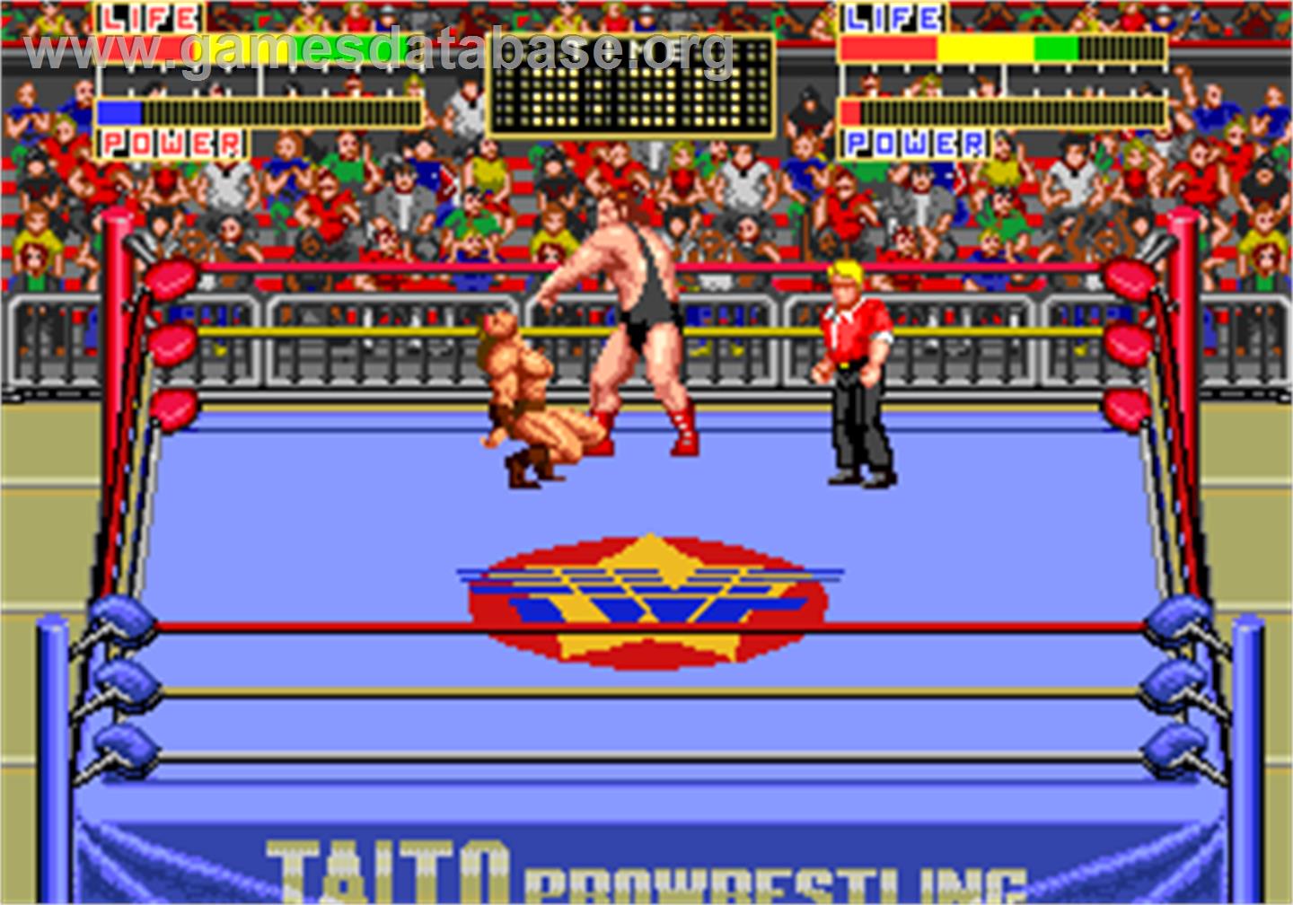 Champion Wrestler - Arcade - Artwork - In Game